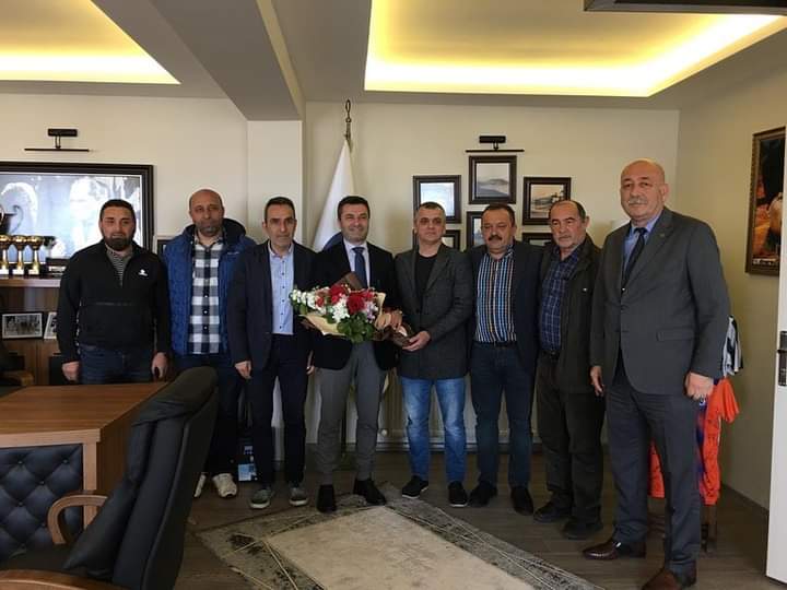 EYNESİL BELEDİYESPOR KULÜBÜ ZİYARET EDİLDİ