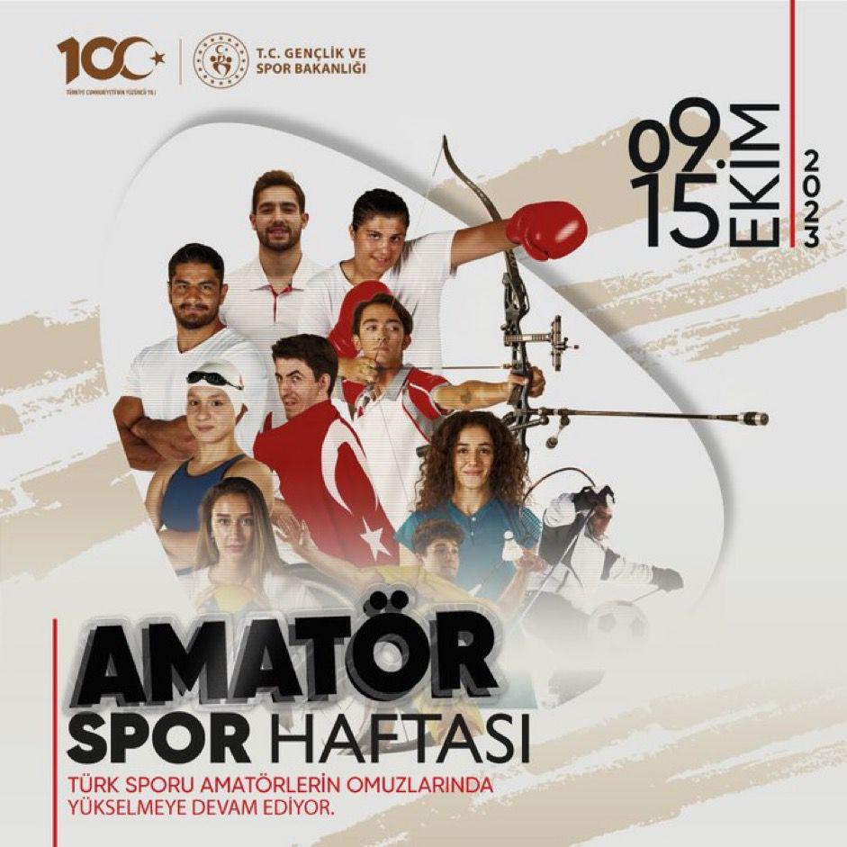 AMATÖR SPOR HAFTASI AÇILIŞ SEREMONİSİ YAPILIYOR